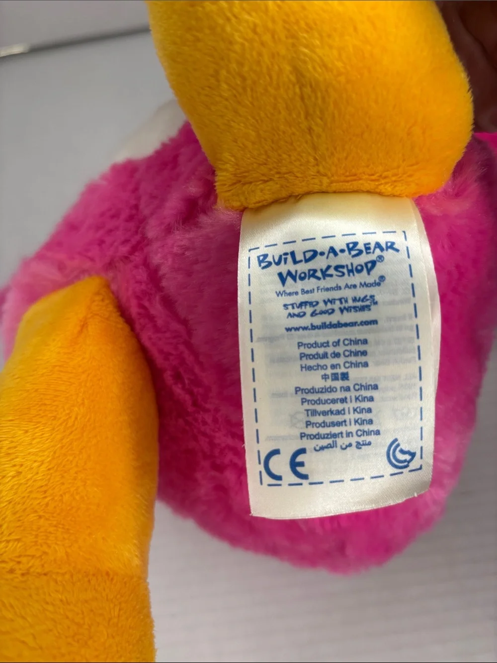 Build-A-Bear retired Pinky the Penguin Plush
